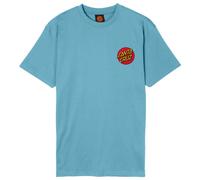 Santa Cruz - Classic Dot Chest T-Shirt - T-shirt size M, turquoise