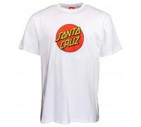 Santa Cruz Classic Dot T-Shirt White