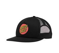 Santa Cruz Classic Dot Trucker Mesh Cap Black Black