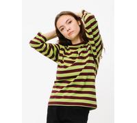 Santa Cruz Classic Strip Pocket Long Sleeve T-shirt Womens Size 8 Sample 50% Off