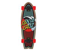 SANTA CRUZ Classic Wave Splice Complete Cruzer - Red/Grey 27.7"
