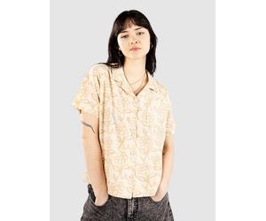 Santa Cruz Delfino Flower Shirt blond wood 10