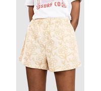 Santa Cruz Delfino Flower Shorts blond wood 8