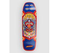 Santa Cruz Delfino Pinball Pro Shaped 9.14" Skateboard blue Uni