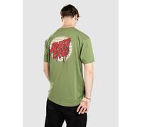 Santa Cruz Delfino Spotlight Dot T-Shirt dill green S