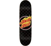 SANTA CRUZ Flame Dot Check Birch Skateboard Deck