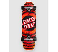 Santa Cruz Flame Ringed Dot 8.4" Complete orange Uni