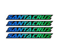 Santa Cruz Frame Bike Compatible Stickers Gradient