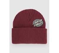 Santa Cruz Global Oval Dot Beanie dark cherry Uni
