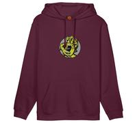 Santa Cruz - Hand Dot Front Hood - Hoodie size S, purple