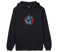 Santa Cruz - Hand Dot Front Hood - Hoodie size XXL, black