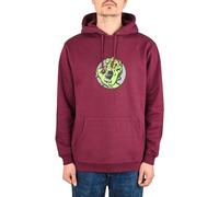 Santa Cruz Hand Dot Front Pullover Hoodie - Dark Cherry