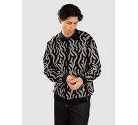 Santa Cruz Harmon Zip Cardigan Hoodie Black M Men
