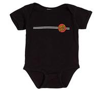 Santa Cruz Infants Classic Dot One Piece - Black, Black, 6 Months