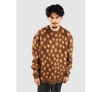 Santa Cruz - Jaguar Knit Crew - Jumper size L, brown