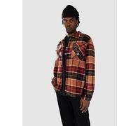 Santa Cruz Lodge Shirt burnt orange check S