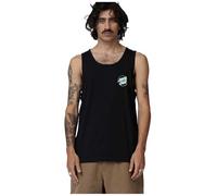 Santa Cruz Mens Partial Dot Vest - Black/Mint - L
