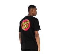 SANTA CRUZ Men's S/S T-Shirt Classic Dot Skate T-Shirt, Black, 3XL