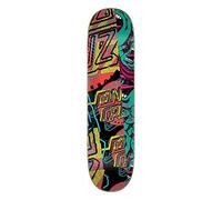Santa Cruz No Pattern Dot Everslick Skateboard Deck Multi 8"