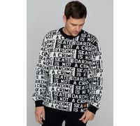 Santa Cruz - Not A Crime Black/White - Pullover - black - S - 55% Polyacrylic, 45% Cotton S