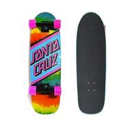SANTA CRUZ Rainbow Tie Dye Street Skate Complete Cruiser