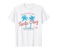 Santa Cruz Retro Cali Palm Surf & Skate T-Shirt