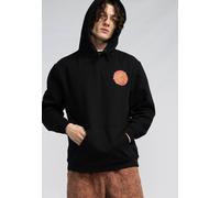 Santa Cruz - Scrawl Brick Dot Center Black - Hoodie - black - L - 80% Cotton, 20% Polyester,Sweat L