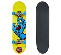 Santa Cruz Screaming Hand Mini Complete Skateboard 7.75" - Yellow