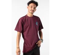 Santa Cruz - Screaming Hand Chest Dark Cherry - T-Shirt - burgundy - M - 100% Organic Cotton M