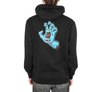 Santa Cruz Screaming Hand Chest Pullover Hoodie - Black