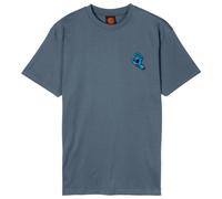 Santa Cruz - Screaming Hand Chest T-Shirt - T-shirt size M, blue