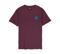Santa Cruz - Screaming Hand Chest T-Shirt - T-shirt size M, purple