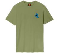 Santa Cruz Screaming Hand Chest T-Shirt (UK, Alpha, M, Regular, Regular, Iguana)