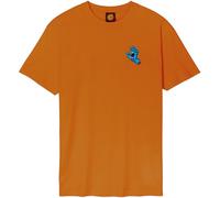 Santa Cruz Screaming Hand Chest T-Shirt (UK, Alpha, XL, Regular, Regular, Amber)