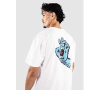 Santa Cruz Screaming Hand Chest T-Shirt white S