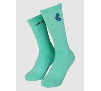 Santa Cruz Screaming Mini Hand 8-11 Socks mint Uni