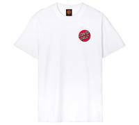 Santa Cruz - Screaming Rose Flash Hand - T-shirt size S, white