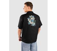 Santa Cruz Screaming Rose Flash Shirt black S