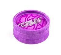 Santa Cruz Shredder Eco Biodegradable Hemp Grinder - 2 Piece - Purple Edition