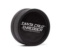 Santa Cruz Shredder Eco Biodegradable Hemp Grinder - Black Edition - 2 Piece