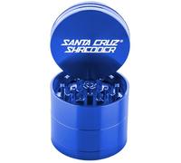 Santa Cruz Shredder Herb and Spice Grinder Made in USA (Medium (2.2 Inch), Blue)