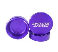 Santa Cruz Shredder Herb Grinder 3 Piece Large 2 3/4" Purple