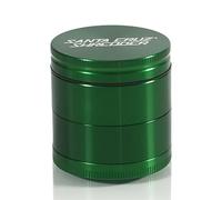 Santa Cruz Shredder Metal Spice Grinder Made in USA (Medium (2.2 Inch), Green)