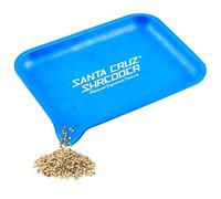 Santa Cruz Shredder Tray with Spout for Easy Filling Smooth Rounded Edges - Large (Blue)