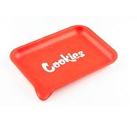 Santa Cruz Shredder x Cookies Hemp Tray with Spout for Easy Filling Smooth Rounded Edges (Red)