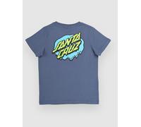Santa Cruz Slime Dot Kids T-Shirt heritage blue M