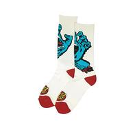 Santa Cruz Socks - Screaming Hand white size: OSFA (One size fits any)