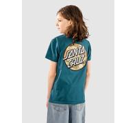 Santa Cruz Stamped Opus Camo Kids T-Shirt teal L