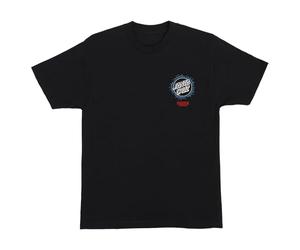 SANTA CRUZ Stranger Things Hellfire Pit Mens T-Shirt, Black, L