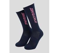 Santa Cruz Strip Socks (3 Pk) 8-11 Socks assorted sp26 Uni